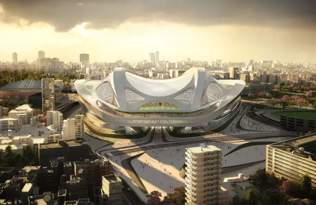 Japan National Stadium by Zaha Hadid Architects