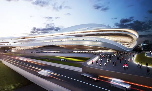 Japan National Stadium by Zaha Hadid Architects