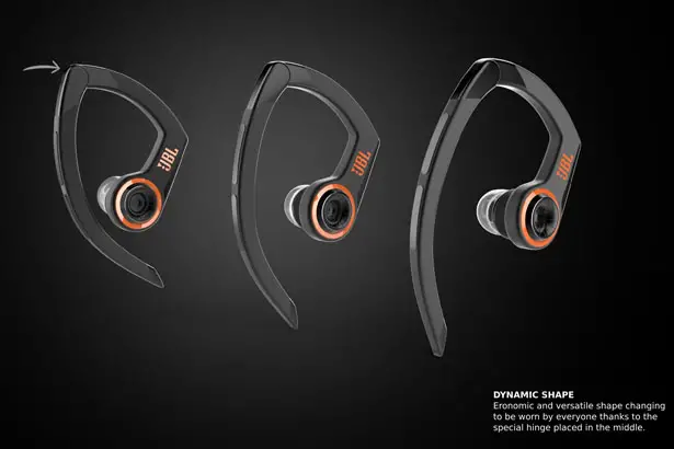 Dynamics Concept Earphones for JBL by Marco Schembri