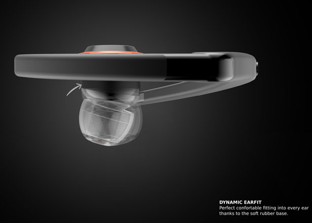 Dynamics Concept Earphones for JBL by Marco Schembri