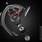 Dynamics Concept Earphones for JBL by Marco Schembri