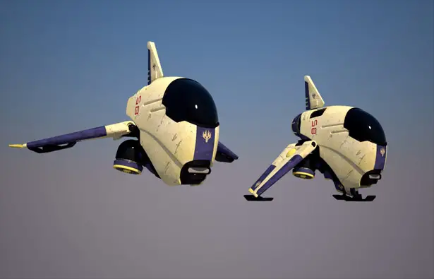 Jet Drone Small Aircraft Concept to Support Outer Space Missions