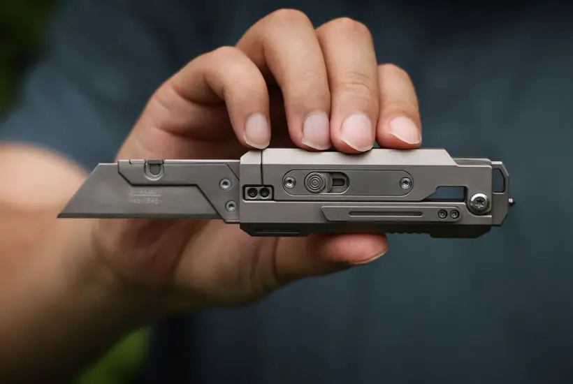 JetFlick Titanium Knife