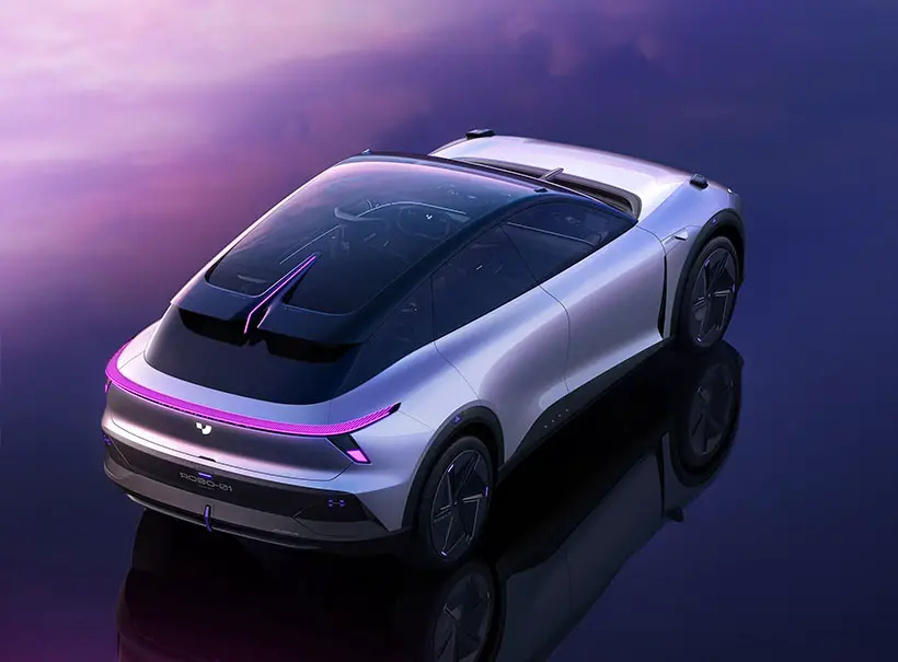 Jidu Robo-01 Concept Autonomous Electric Vehicle by Jidu Automobile