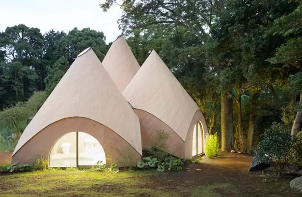 Jikka Teepee Shaped Connected Buildings for Elderly People