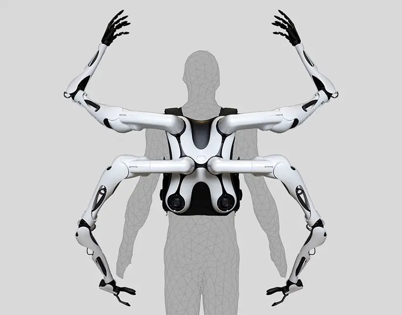 Jizai Arms Supernumerary Robotic Limb System by Team Jizai Arms