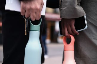 JosephJoseph Loop Bottle Allows You to Slide The Lid Over The Bottle’s Neck