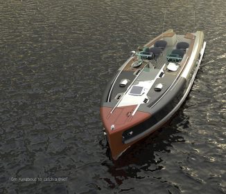 Coquine “Just add Grace Kelly” Yacht Tender – Comfortable Yet Fast Commuter Yacht