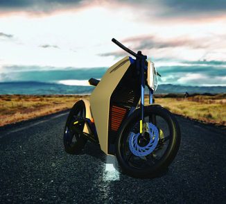 Kaishi Multi-Positional Electric Motorcycle Concept by Sean Cruickshank