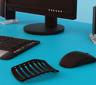 Kakum: Adjustable Wrist Rest for Mouse-Users to Avoid Wrist Pain