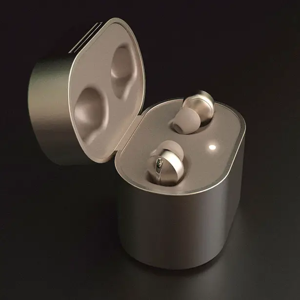KapKi Concept Earbuds by Apostol Tnokovski