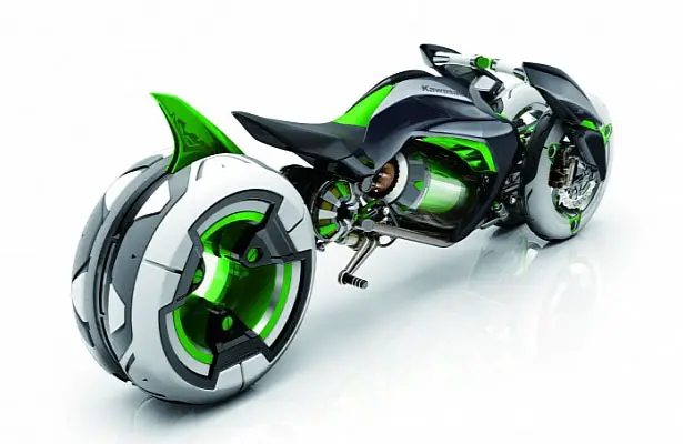 Futuristic Kawasaki J Concept Bike