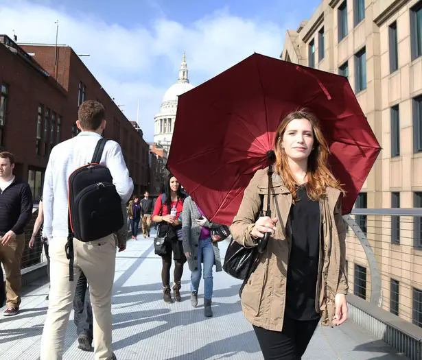 KAZbrella - Revolutionary Inside Out Umbrella