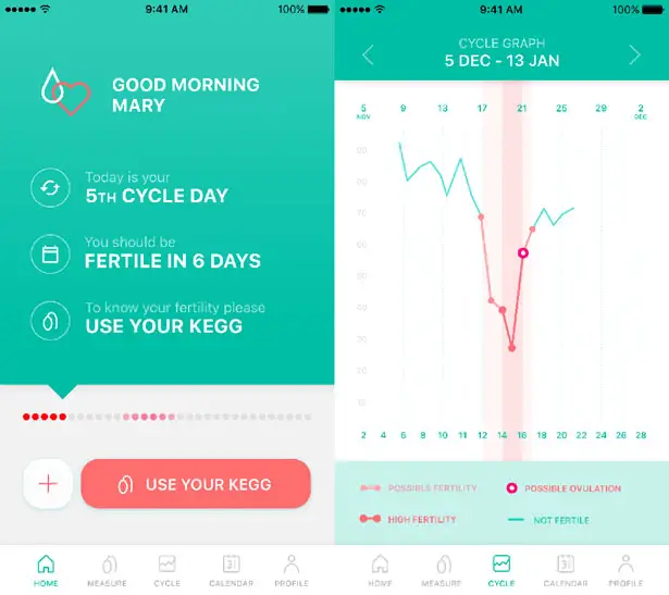 Kegg : World's First Wearable Fertility Tracking Kegel