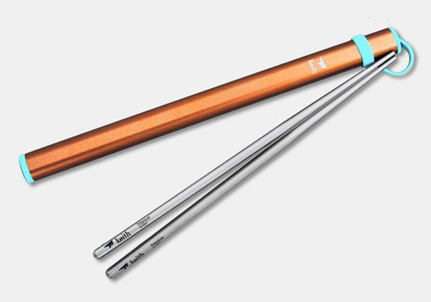 Keith Titanium Ti5822 Square Chopsticks