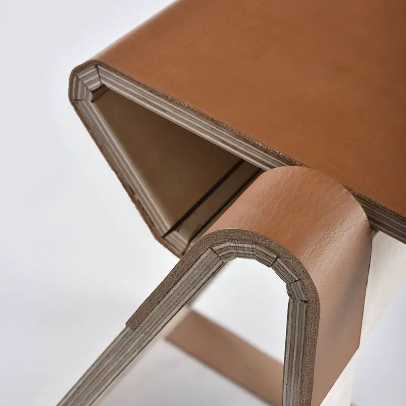 Kerf Folding Chair by Hamza Bavčić