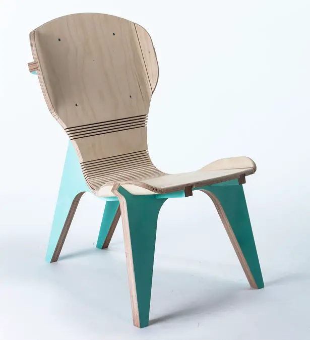 KerFchair Flat Pack Furniture by Goldberg Boris