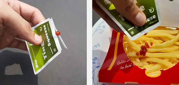 Ketchup Sachet Packaging Design by Ameya Mistry