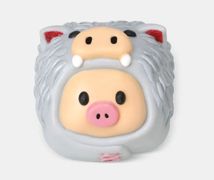 KeycapKust Piggy Boar Pajamas Artisan Keycap