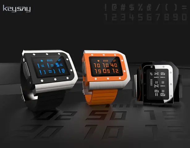 Keysay Watch Design by Jose Manuel Otero