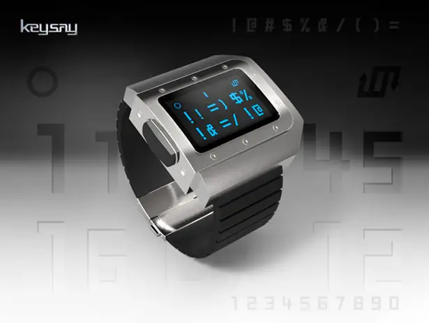 Keysay Watch Design by Jose Manuel Otero