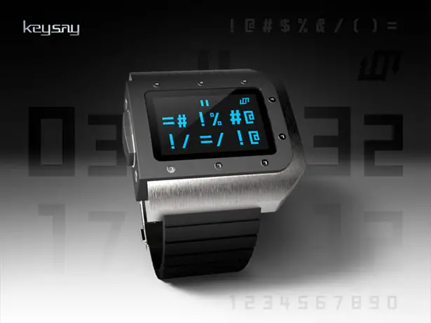 Keysay Watch Design by Jose Manuel Otero