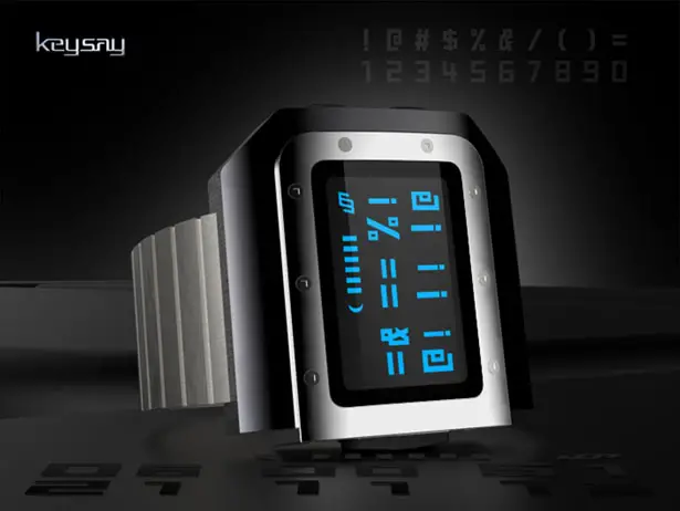 Keysay Watch Design by Jose Manuel Otero