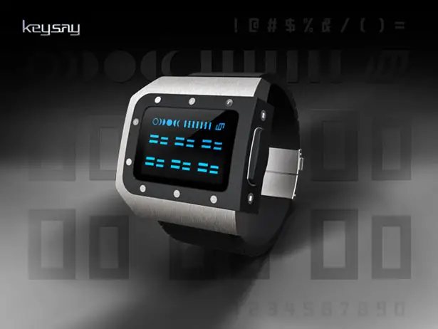 Keysay Watch Design by Jose Manuel Otero