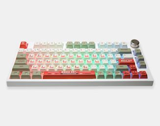Colorful Keytok Morse Semi-Transparent Keycap Set to Turn Some Heads