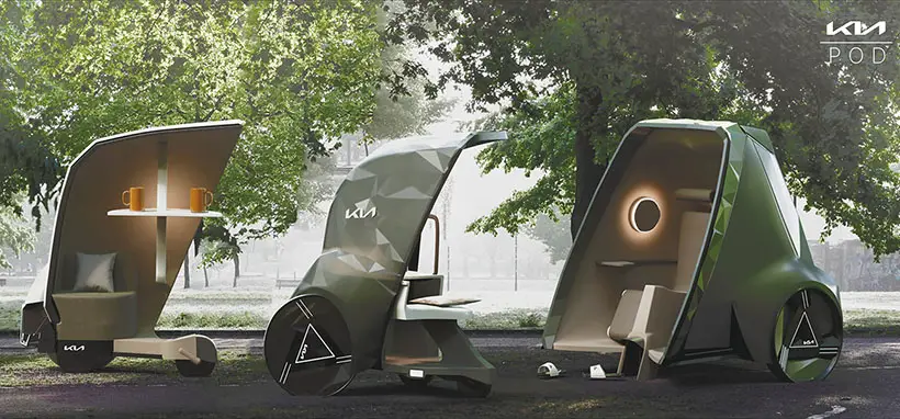 KIA Pod Concept Car by Junseok Park