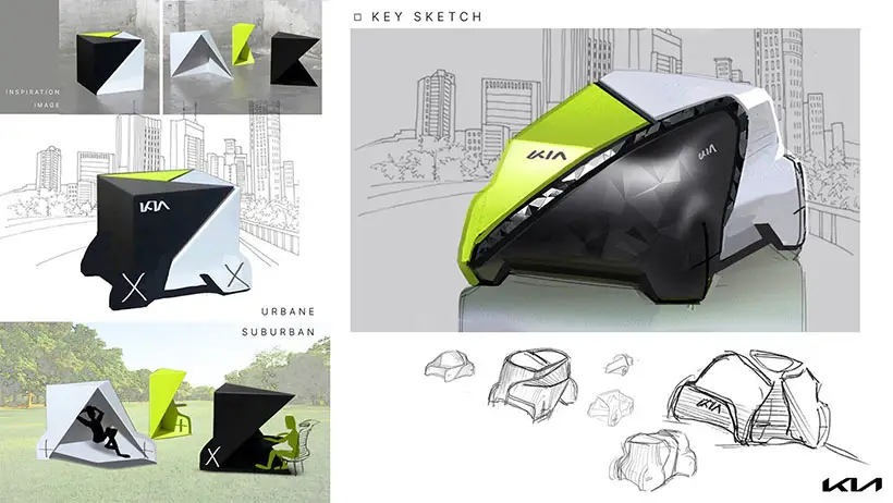 KIA Pod Concept Car by Junseok Park