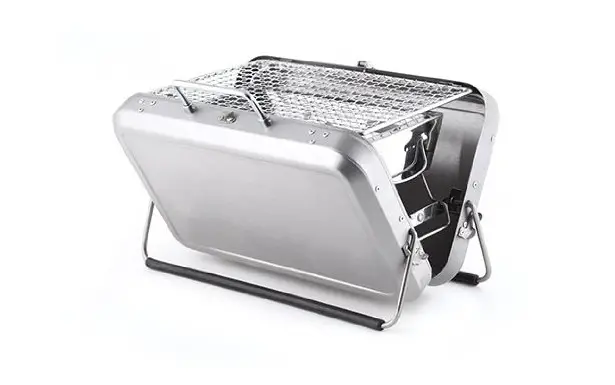 Kikkerland BQ01 Portable BBQ Suitcase Is A Perfect Personal Grill