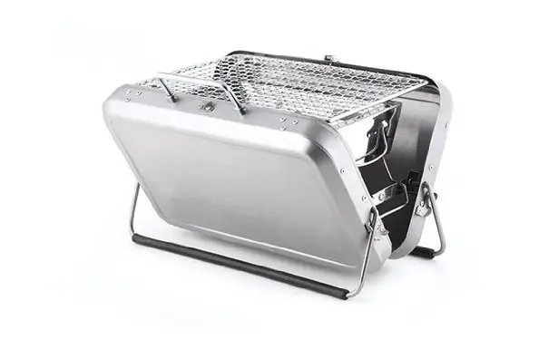 Kikkerland BQ01 Portable BBQ Suitcase