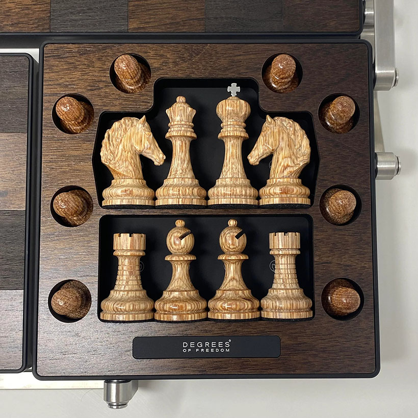 Kinetic Chess Set Limited Edition by Degrees of Freedom