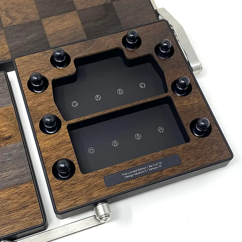 Kinetic Chess Set Limited Edition by Degrees of Freedom