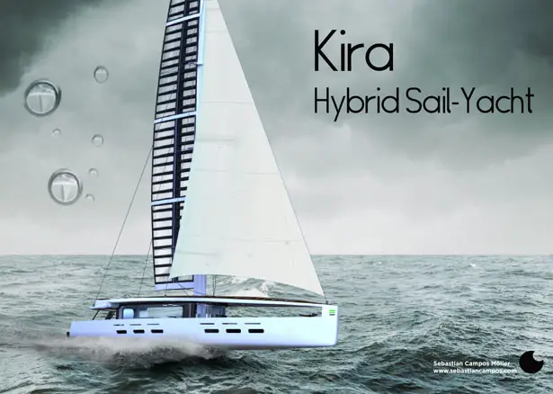 Kira Hybrid Sailing Yacht Bridges The Gap Between Sailing and Motor Yachting