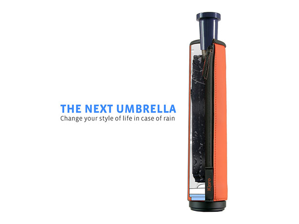 Kjaro Umbrella Features Fill-Empty Drop Case for Urban Travellers