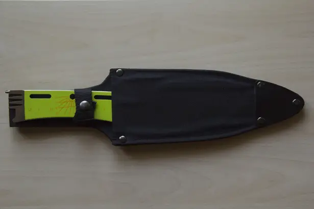 Kniper Throwing Knife Functions As Multi-Tool As Well