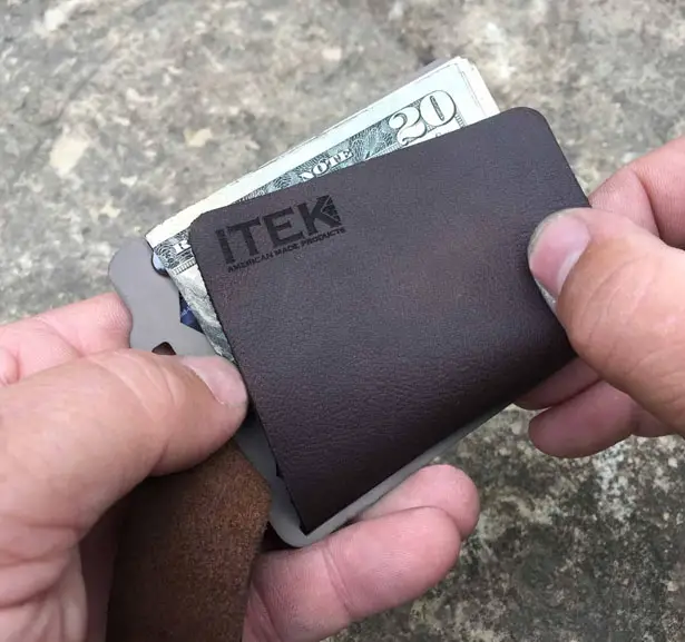 Kodiak Hero Minimalist Leather Wallet