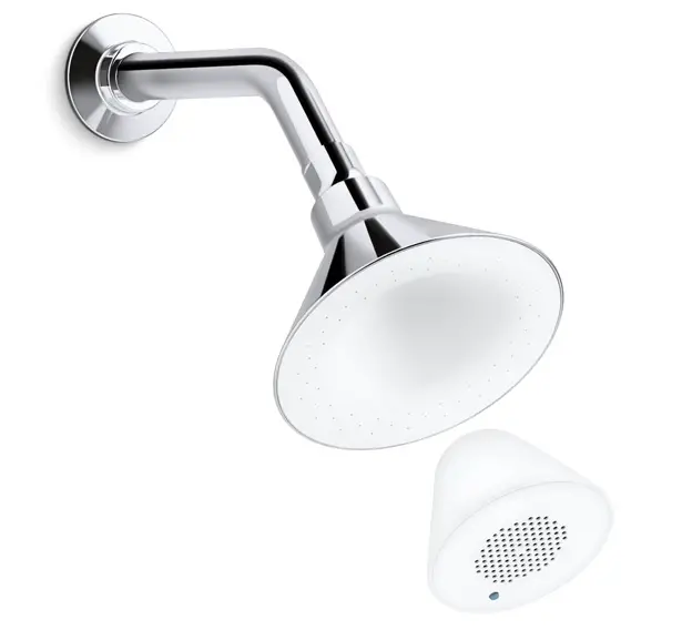 Kohler Moxie Showerhead and Wireless Speaker