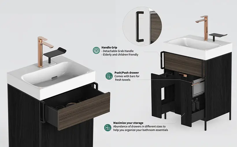 Kohler Rivlet Wudu All-in-One Station by NextOfKin Creatives