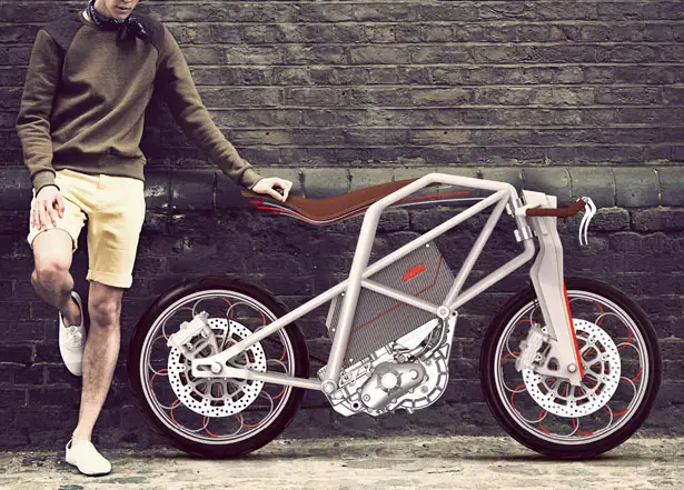 KTM Ion Concept Motorcycle for Urban Environment