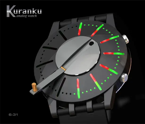 Kuranku Concept Watch by Patrick for Tokyoflash