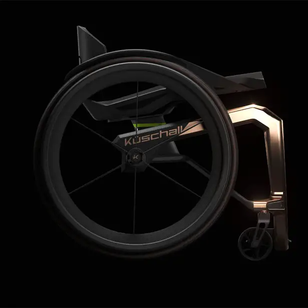 Kuschall Superstar Lightweight Wheelchair Made from Graphene