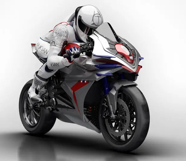 KVN SCR Electric Sport Motorcycle Concept by KVAN Automotive