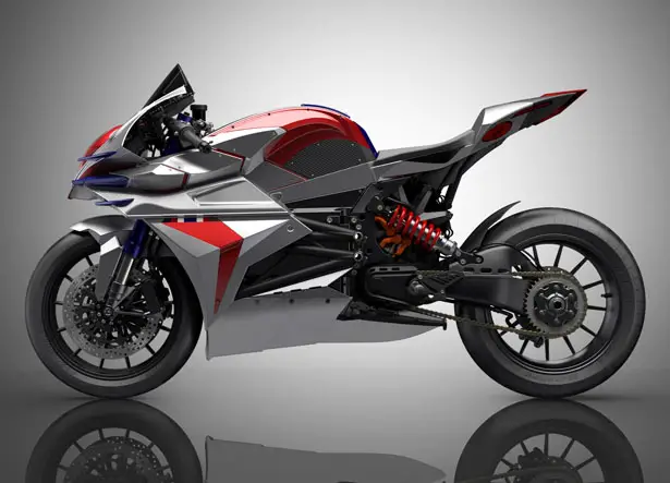 KVN SCR Electric Sport Motorcycle Concept by KVAN Automotive