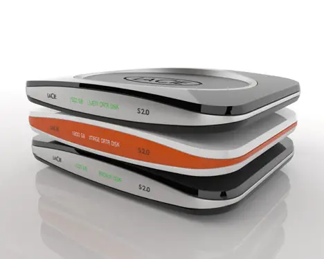 Lacie S2.0 External Hard Drive Design