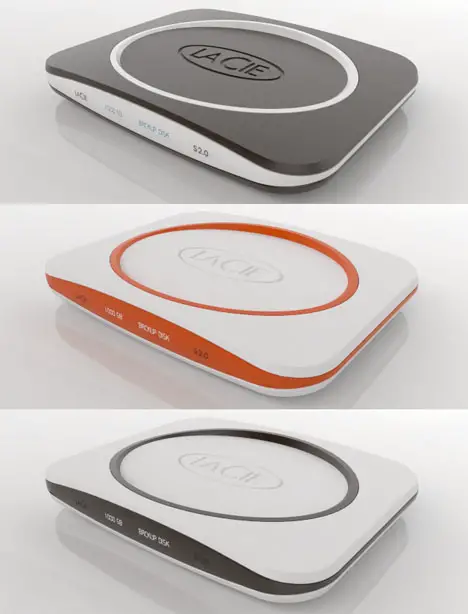 Lacie S2.0 External Hard Drive Design