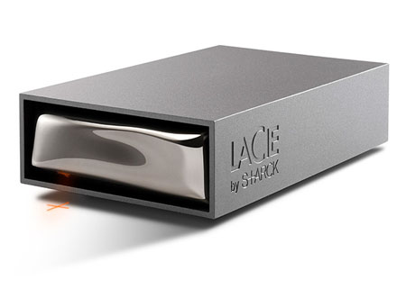 lacie philippe starck desktop hard drive
