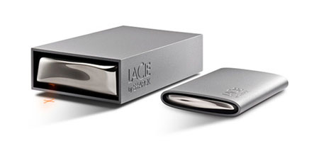 lacie philippe starck desktop hard drive